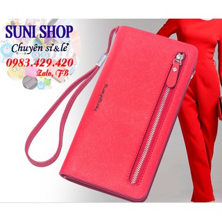 Ví da Baellerry , ví da nam , ví cầm tay nam, bóp nam #ví nữ #chính hãng #ví đẹp, #ví nam