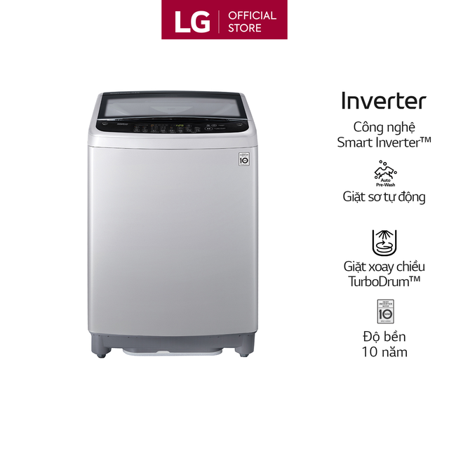 Máy Giặt LG Smart Inverter T2555VS2M - Hàng Chính Hãng (15,5Kg)