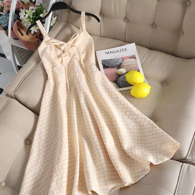 -( sieu re ) Váy 2 dây vừa là maxi xinh như công chúa - hàng Quảng Châu | BigBuy360 - bigbuy360.vn