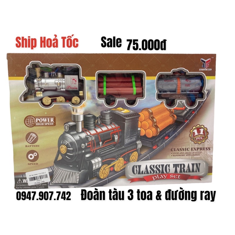 🔥𝐍𝐎𝐖 𝐒𝐇𝐈𝐏🔥Đồ Chơi Đoàn Tàu Đường Ray Chạy Pin Cho Bé (𝐇𝐚̀𝐧𝐠 𝐒𝐚̆̃𝐧 - 𝐘 𝐡𝐢̀𝐧𝐡 𝟏𝟎𝟎% 𝐍𝐡𝐚̣̂𝐧 𝐍𝐠𝐚𝐲 𝐓𝐫𝐨𝐧𝐠 𝟏-𝟐𝐡)