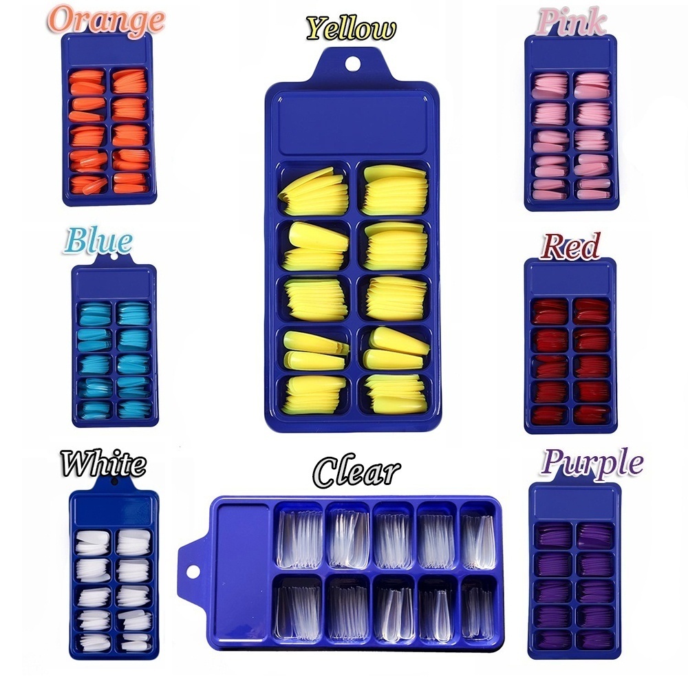 Set 100 Móng Tay Giả Bằng Acrylic