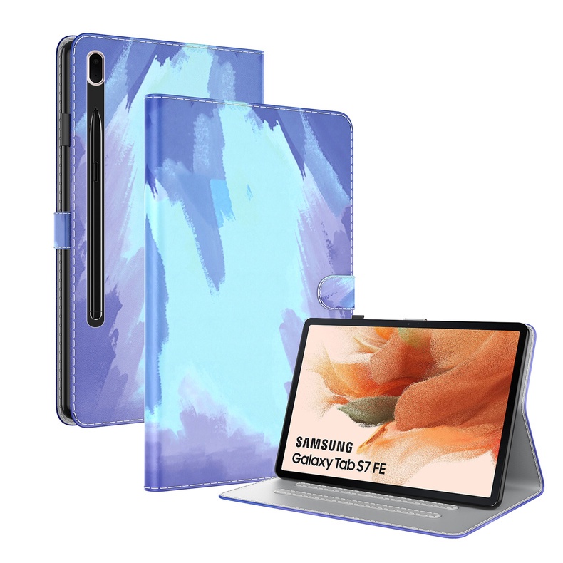 Ốp máy tính bảng da mềm chống rơi cho Samsung Galaxy Tab S7 FE/T730/T736