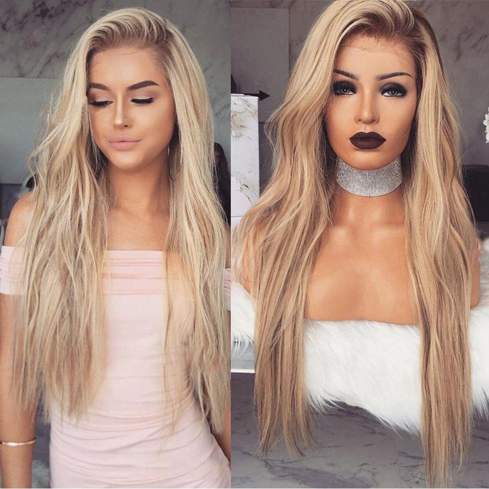 Tóc Giả Thời Trang Chịu Nhiệt Tự Nhiên Cho Nữ