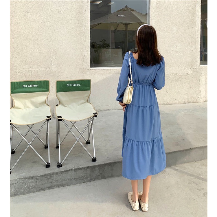 Váy Nữ Xinh Tiểu Thư Bánh Bèo, Váy Xòe Dáng Dài Nữ Quảng Châu Kiểu Dáng Hàn Quốc Vintage | BigBuy360 - bigbuy360.vn