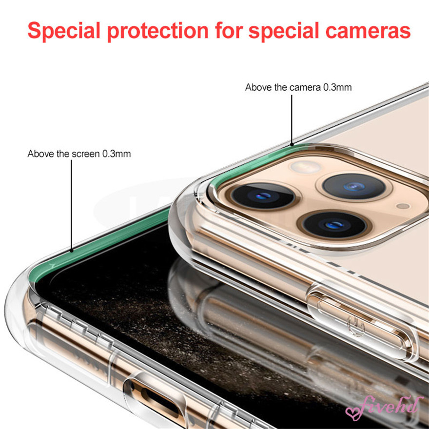 Ốp điện thoại acrylic cứng màu trơn cho iPhone SE 2020 11 Pro Max X Xr XS Max 8 7 6 Plus