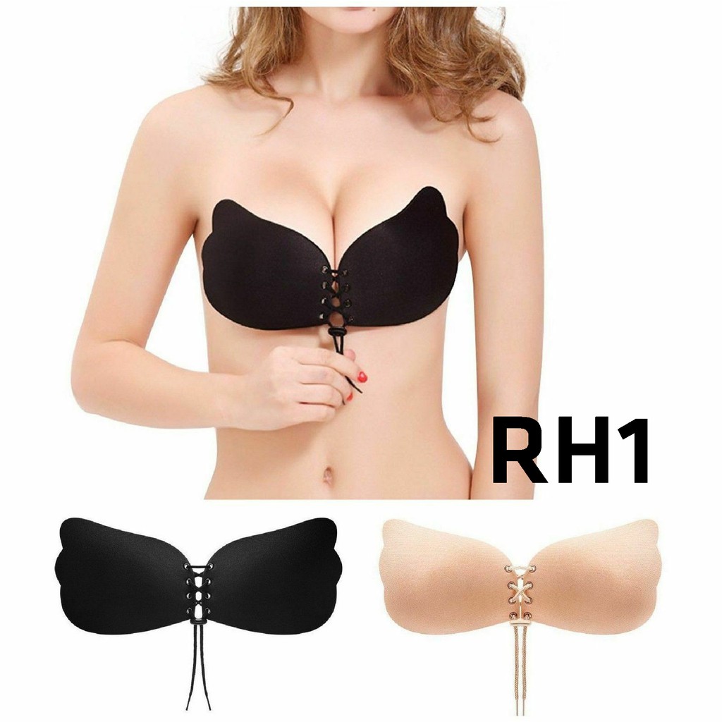 ,Áo Lót Dán Nâng Ngực Tạo Khe Dành Riêng Cho Váy Đầm Hở Lưng Hở Vai RH1
