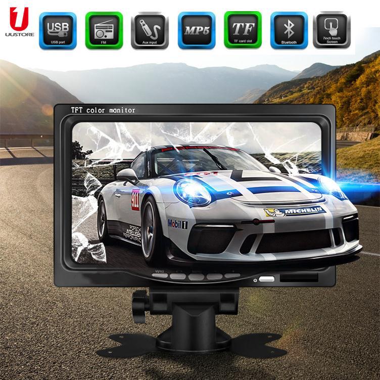 Màn hình LCD 7 inch siêu mỏng kết nối máy quay gắn xe hơi