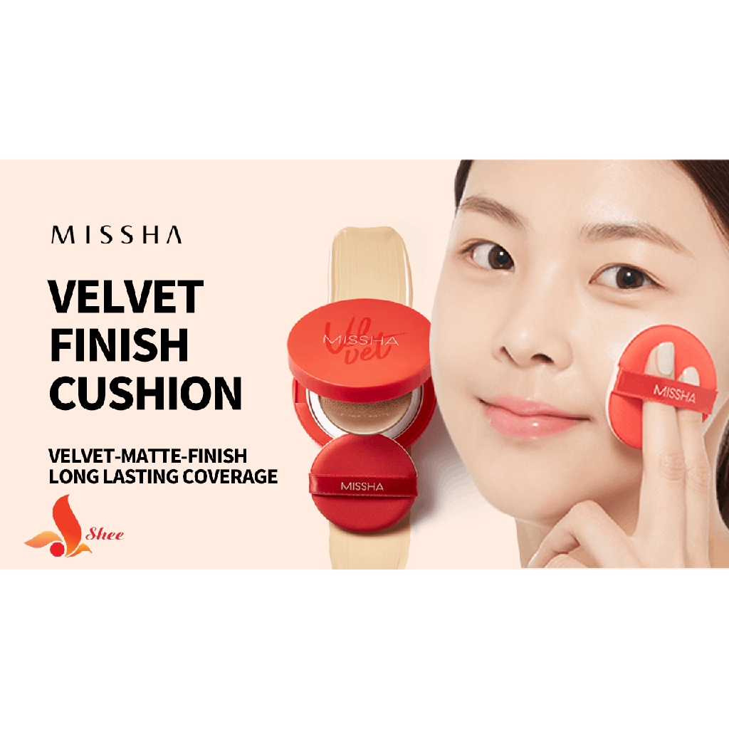 Phấn Nước Che Phủ Hoàn Hảo Missha Velvet Finish Cushion