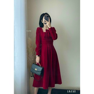 ĐẦM CỔ U PLI NGỰC (KÈM VIDEO HÌNH THẬT)