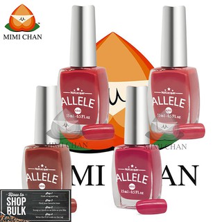 Các Màu Da Hồng Quý Phái, Sơn Móng Tay Allele - AE01 Chai 15ml, Đa Dạng Màu Sắc, Không Độc Hại