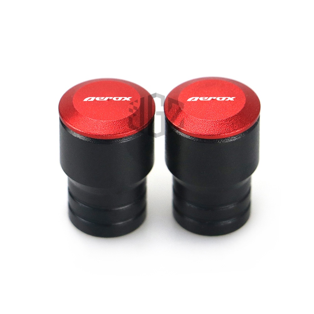 Set 2 Nắp Van Lốp Xe Máy YAMAHA AEROX NVX 125 155 V1 V2 Bằng Nhôm CNC