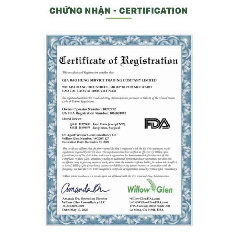 Khẩu Trang Y Tế  Kháng Khuẩn Green Life (HỘP 50 CHIẾC)