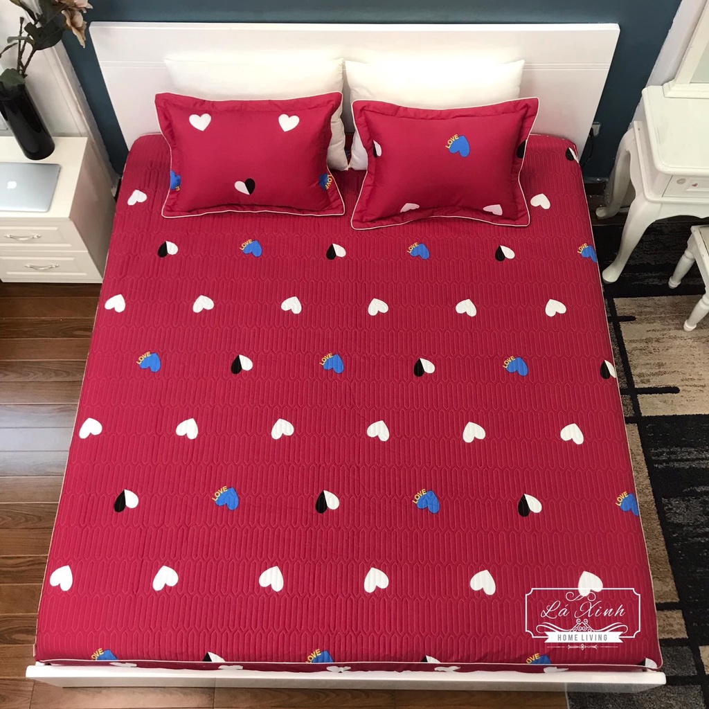 [Mã giảm 100k đơn 250k] Bộ ga giường cotton hàn LIDACO cotton 100% mềm mát , thấm hút tuyệt đối đủ mọi size nệm | BigBuy360 - bigbuy360.vn