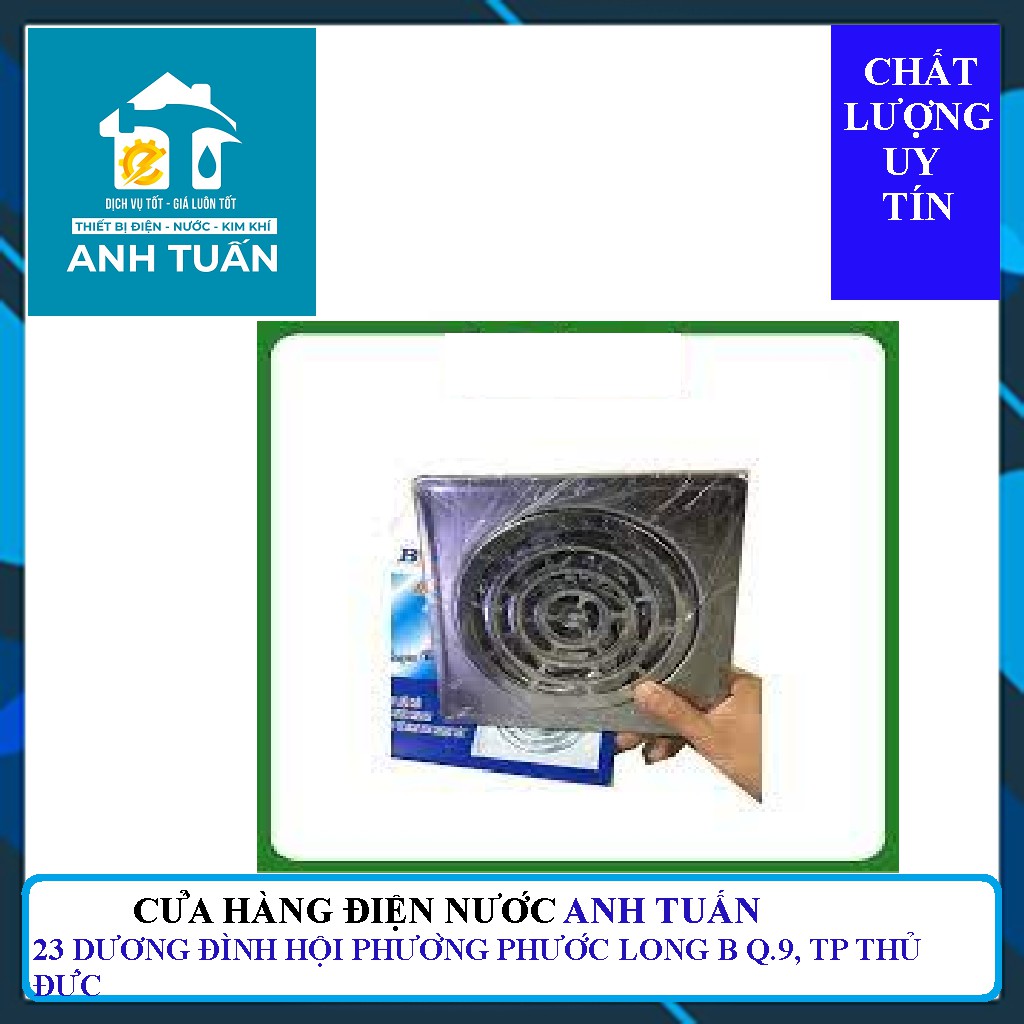 Phễu thu sàn chống mùi hôi Bình Minh 200x200 D90