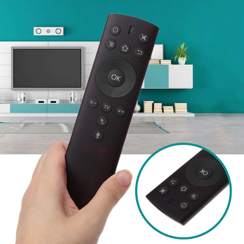 Điều Khiển Từ Xa Con Quay Hồi Chuyển Bằng Giọng Nói Bluetooth 2.4G IR Cho TV / Máy Chiếu / Set-Top Box HT