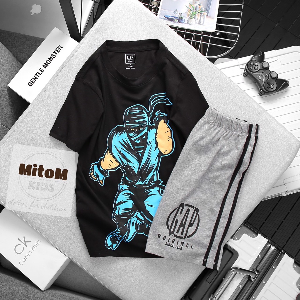 [SALE SỐC] Đồ bộ đại bé trai ♥️ FREESHIP ♥️ chất cotton xuất khẩu, size đại, hình in không nổ