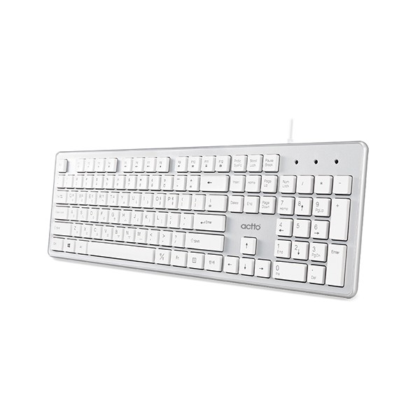 Bàn phím văn phòng - Aurora Keyboard Actto KBD-46 HÀNG NỘI ĐỊA HÀN QUỐC CAO CẤP CHÍNH HÃNG | BigBuy360 - bigbuy360.vn
