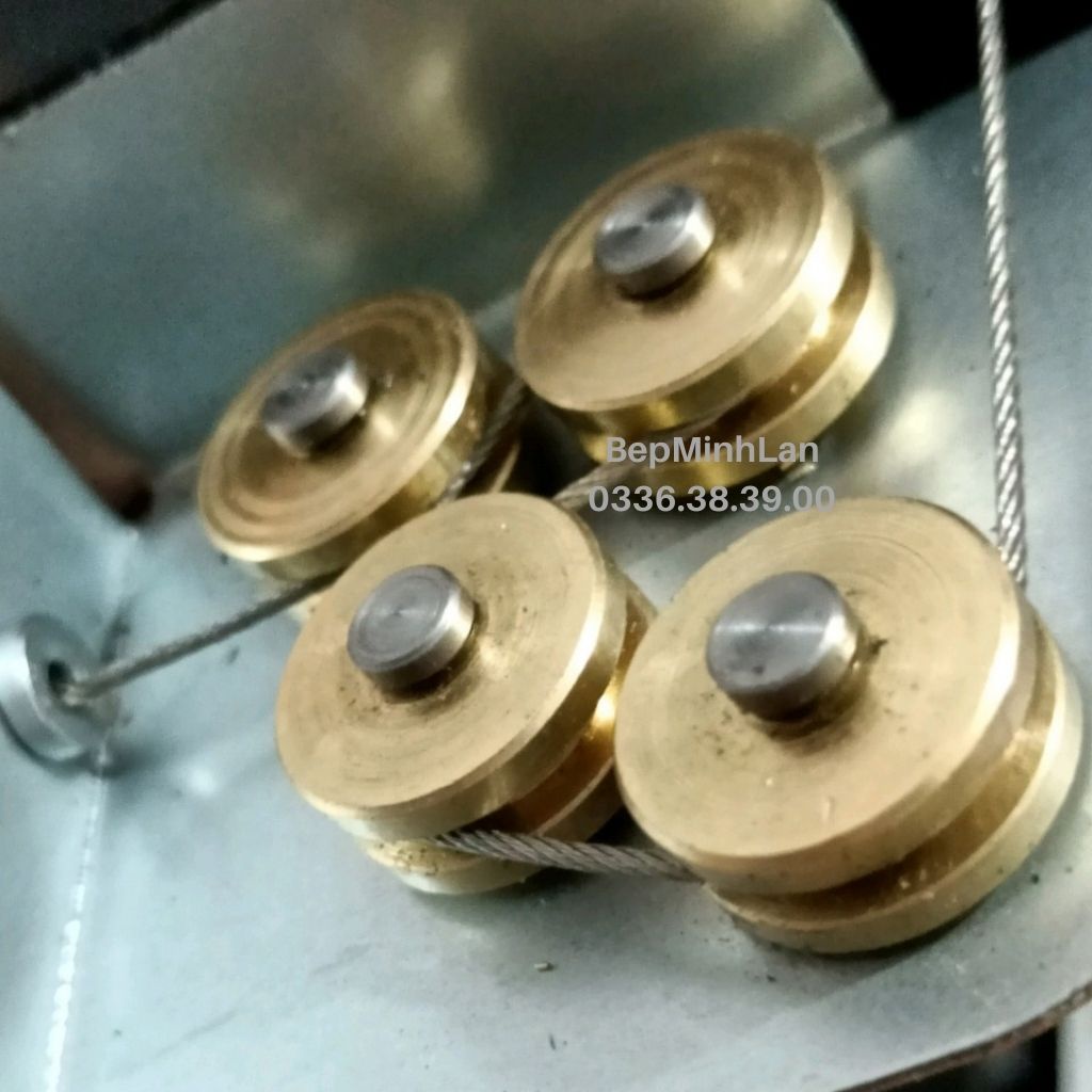 Dây Kéo Hộp Cáp Ống Hút KHói Bếp Nướng Hàn Quốc
