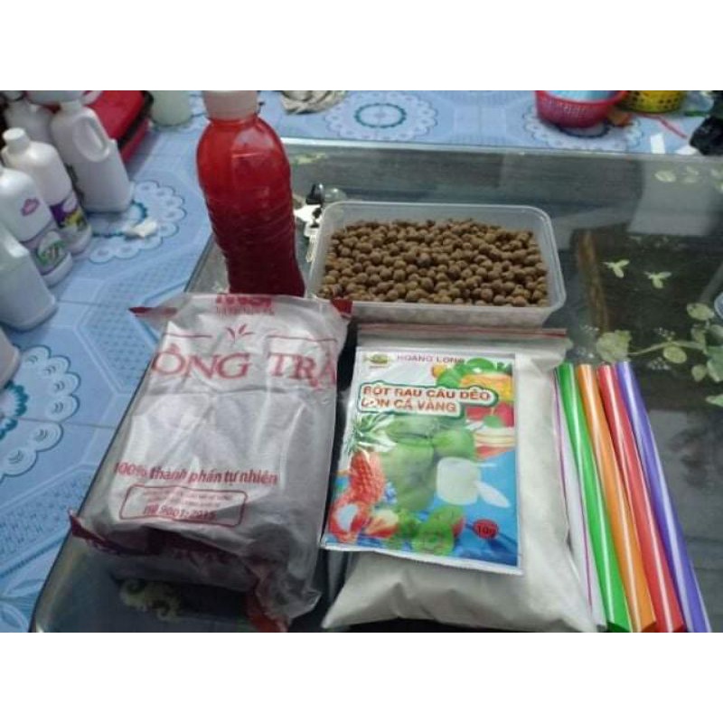 Combo nguyên liệu trà sữa đầy đủ