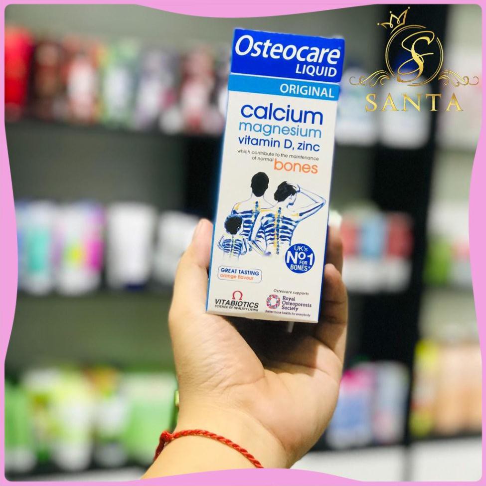 [CHÍNH HÃNG] Canxi nước Osteocare Liquid 200ml của Anh