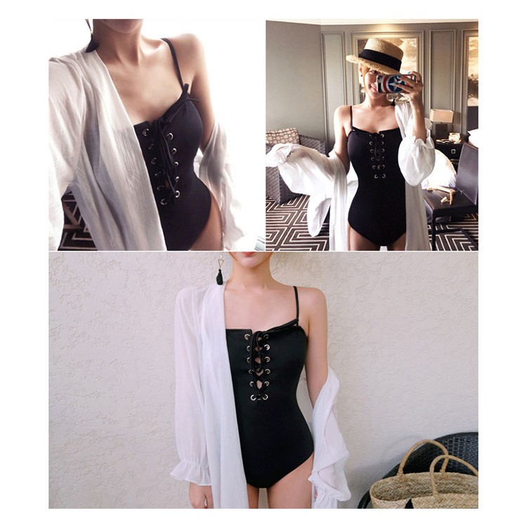 [Freeship đơn từ 0đ] Bộ bikini đi biển cao cấp dây cách điệu trước ngực | BigBuy360 - bigbuy360.vn