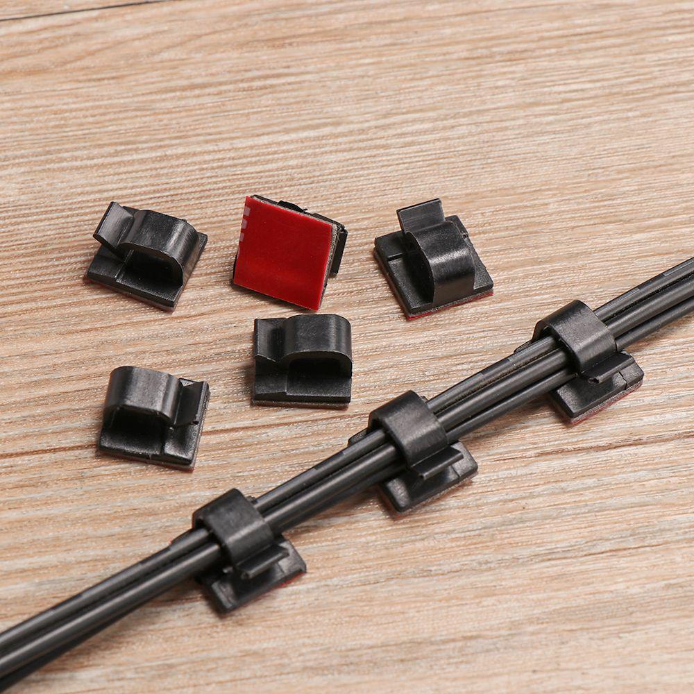 Set 50 Kẹp Cố Định Dây Cáp Tự Dính Chắc Chắn