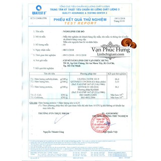 500gr Nấm linh chi thái lát - Vanphuchung