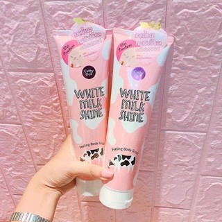 Gel tẩy tế bào chết sữa bò White Milk Shine Thái Lan 350 ml