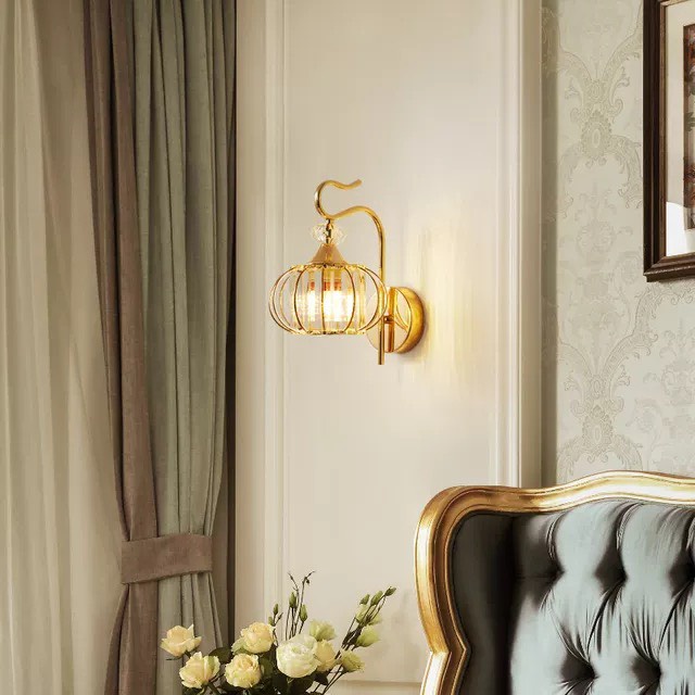Đèn Tường Pha Lê Hiện Đại T315D Trang Trí Phòng Ngủ, Đèn Cầu Thang, Hành Lang Lối Đi, Tặng Kèm \bóng Đèn Led