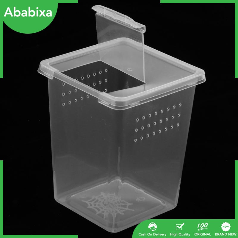 Hộp Đựng Thức Ăn Bằng Nhựa Hình Côn Trùng 3x3x4 Inch