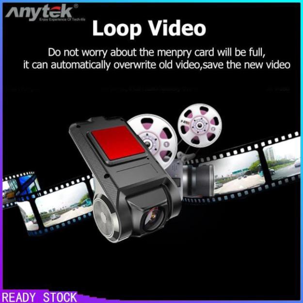Camera hành trình Anytek X28 DVR 1080p FHD chuyên dụng cho xe hơi Ghi âm lái xe