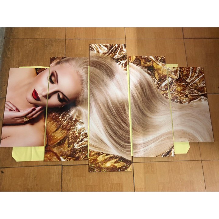 BỘ TRANH 5 TẤM SALON TÓC