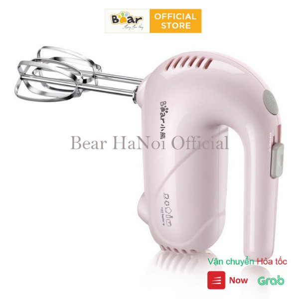 Máy Đánh Trứng Đánh Kem Mini Cầm Tay, 5 tốc độ  hàng Quốc Tế Chính Hãng Bear DDQ-A01G1