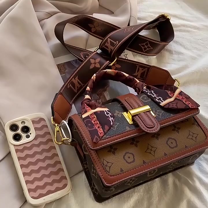 [TẶNG DÂY BUỘC TÓC] Túi xách nữ đeo chéo đeo vai tặng kèm khăn sang trọng làm quà tặng thời trang 486 Hot 2023 | BigBuy360 - bigbuy360.vn