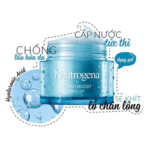 Kem Dưỡng Ẩm Cấp Nước Neutrogena Hydro Boost Water Gel Dành Cho Da Dầu Hỗn Hợp Thiên Dầu 15g