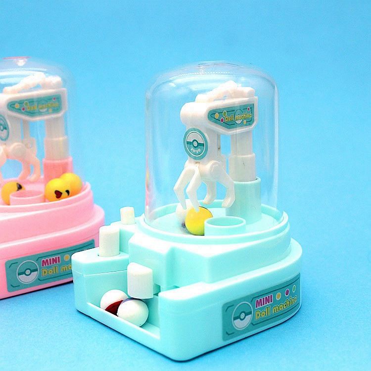 máy làm kẹo mini dành cho trẻ em vuốt gia đình nhỏ đồ chơi trò giải trí gashapon