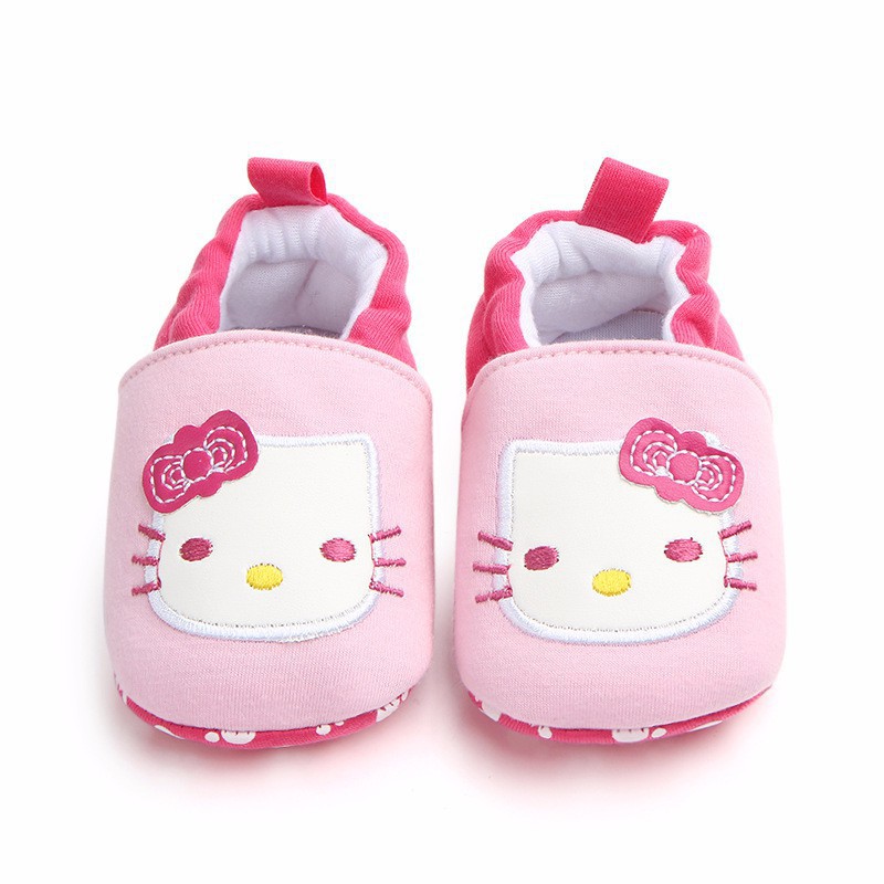 Giày mềm có hình Hello Kitty dễ thương cho bé gái