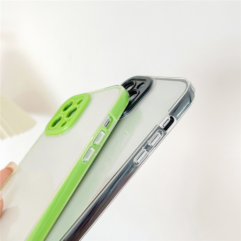 Ốp lưng chống sốc màu sắc ngọt ngào cho Iphone 11 / 7 / 8 / 6 / 6s Plus / X / Xr / Xs Max / 11pro Max/13 Pro Max