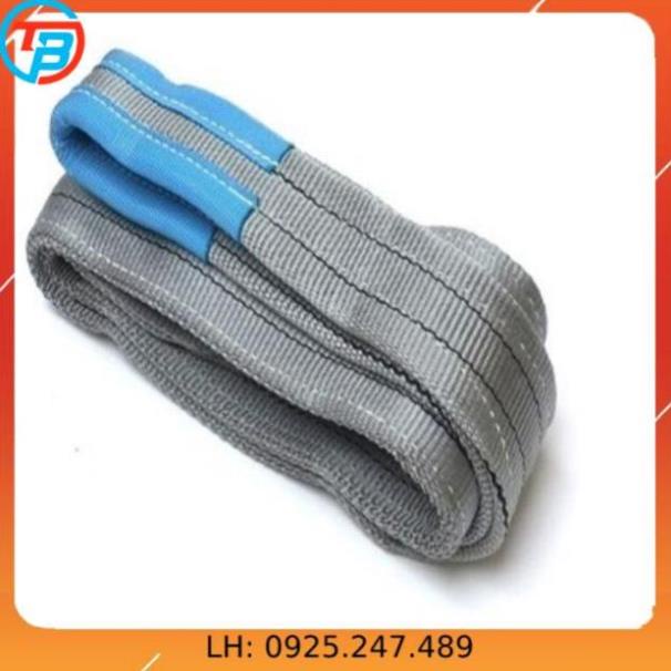 Dây cáp vải cẩu hàng 4 Tấn - bản 100mm - Hệ số 5:1 - 4 Mét CÁP THÉP Thái Bình VinàN