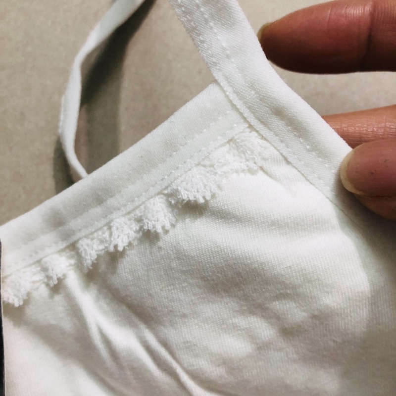 Áo lá học sinh cài sau, áo lót bé tiểu học cotton may chần cao cấp