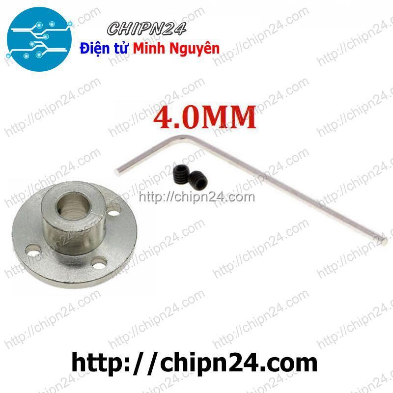 [1 CÁI] Khớp mặt bích 4mm (tặng Cây Mở Lục Giác M3)