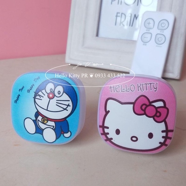 ĐÈN ĐIỀU KHIỂN TỪ XA THÔNG MINH HELLO KITTY VÀ DOREMON DORAEMON