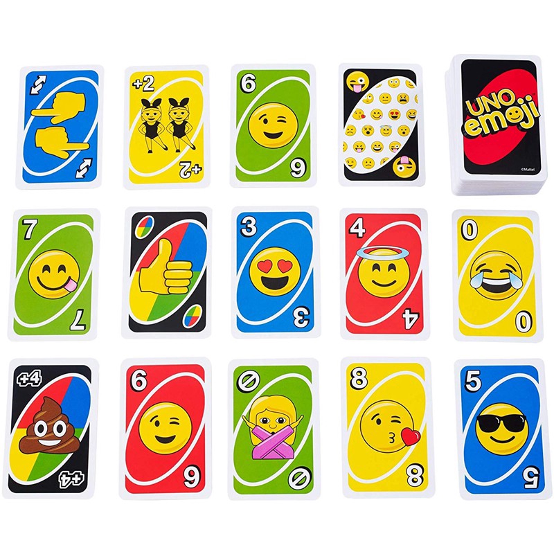 UNO Emojis Edition Card Game
