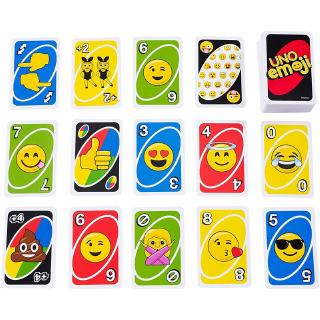 Uno Edition emojis Game Card
