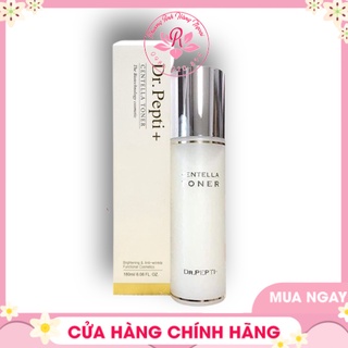 Nước hoa hồng / toner căng bóng da / dr. pepti centella 180ml – hàn quốc