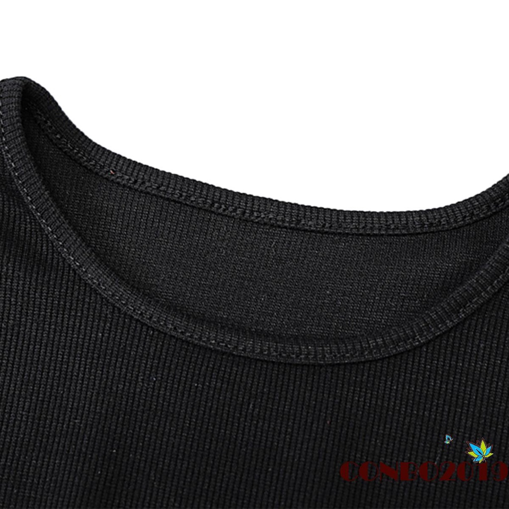 Đầm Nữ Cộc Tay Cổ Tròn Xẻ Tà Thời Trang