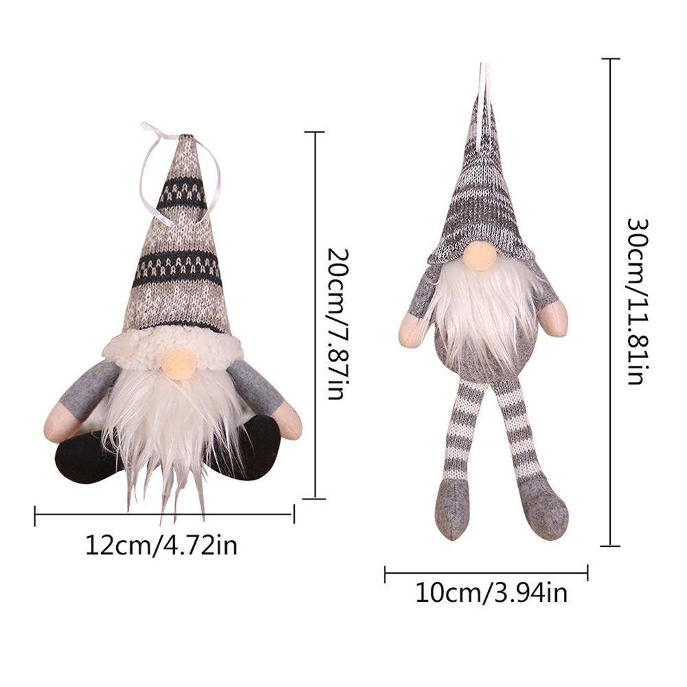 CONOPERY Búp Bê Gnome Nhồi Bông Đáng Yêu Trang Trí Giáng Sinh