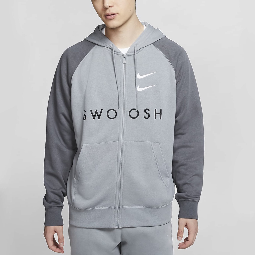 [ HÀNG CHÍNH HÃNG ] ÁO KHOÁC NIKE SPORTSWEAR FRENCH TERRY FULL ZIP HOODIE - GREY