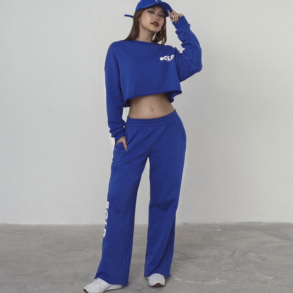 TATICHU - Quần thun jogger dài form ống rộng rách gấu - BOLD Wide Leg Joggers Pant