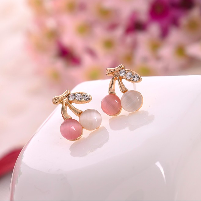 Bông tai nữ kiểu dáng nhỏ gọn độc đáo dễ thương cá tính đẹp trẻ trung, giá cạnh tranh
